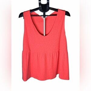 Terra & Sky Coral Tank Top 1X